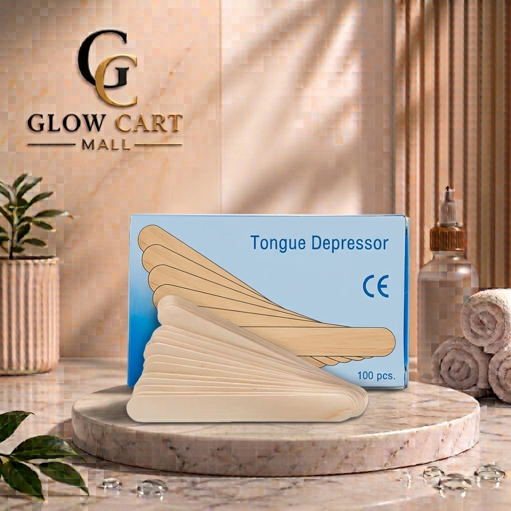 Wooden Tongue Depressors – Hair Removal Stick for Waxing -100pcs